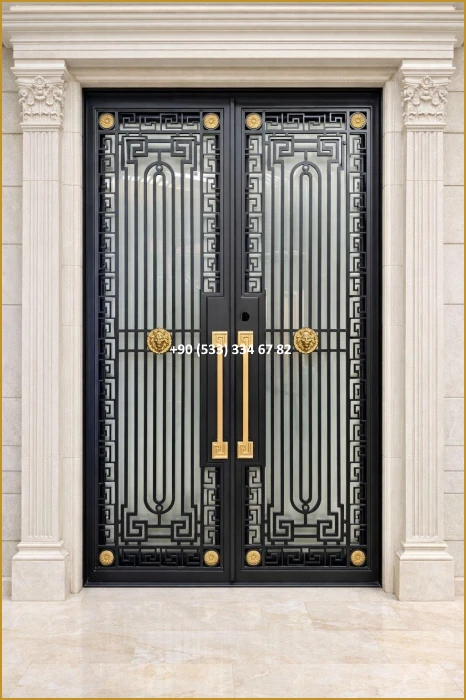VİLLA KAPILARI-FERFORJE VİLLA KAPILAR-VİLLA GİRİŞ KAPILAR-BAHÇE KAPILARI-FERFORJE KAPILAR mod8507