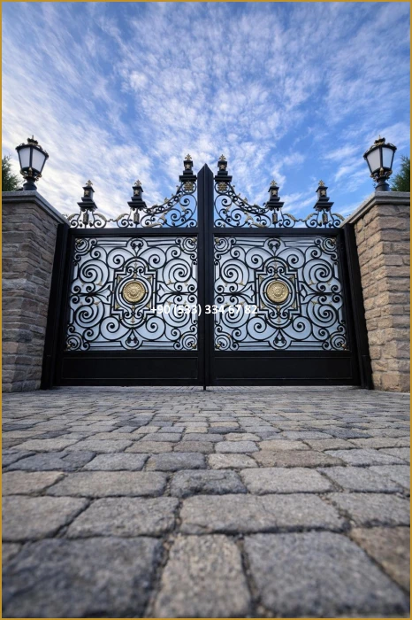 VİLLA KAPILARI-FERFORJE VİLLA KAPILAR-VİLLA GİRİŞ KAPILAR-BAHÇE KAPILARI-FERFORJE KAPILAR mod8745