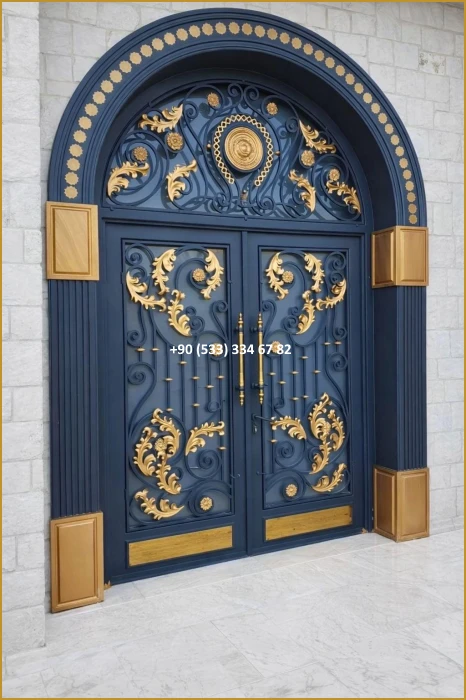 VİLLA KAPILARI-FERFORJE VİLLA KAPILAR-VİLLA GİRİŞ KAPILAR-BAHÇE KAPILARI-FERFORJE KAPILAR mod8456