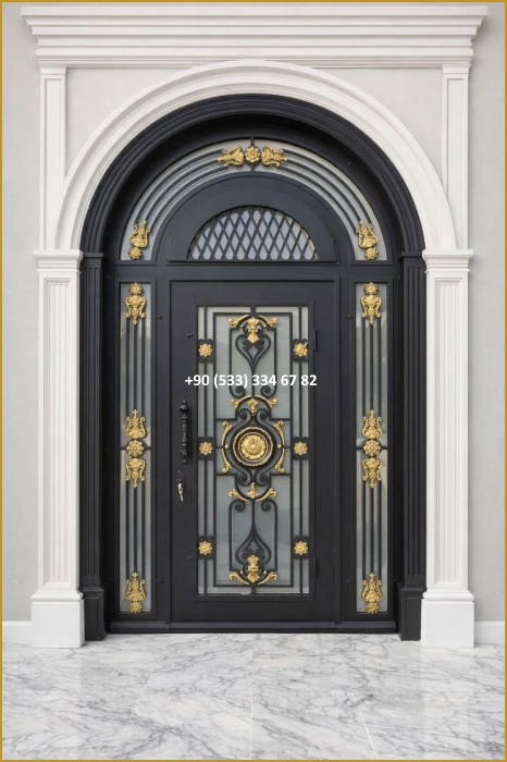 VİLLA KAPILARI-FERFORJE VİLLA KAPILAR-VİLLA GİRİŞ KAPILAR-BAHÇE KAPILARI-FERFORJE KAPILAR mod8470