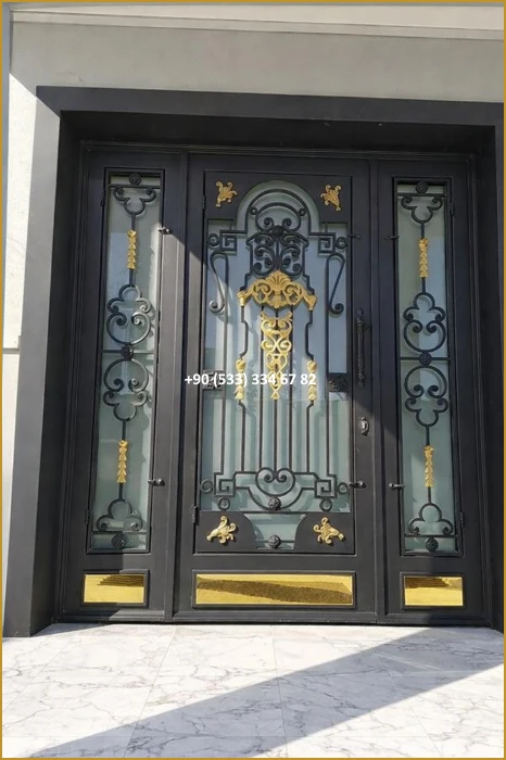 VİLLA KAPILARI-FERFORJE VİLLA KAPILAR-VİLLA GİRİŞ KAPILAR-BAHÇE KAPILARI-FERFORJE KAPILAR mod8441