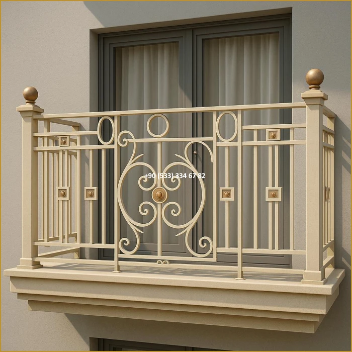 BALKON KORKULUĞU/BALKON KORKULUK MODELLERİ mod8306